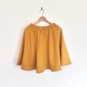 ModCloth | Mustard Yellow Skirt